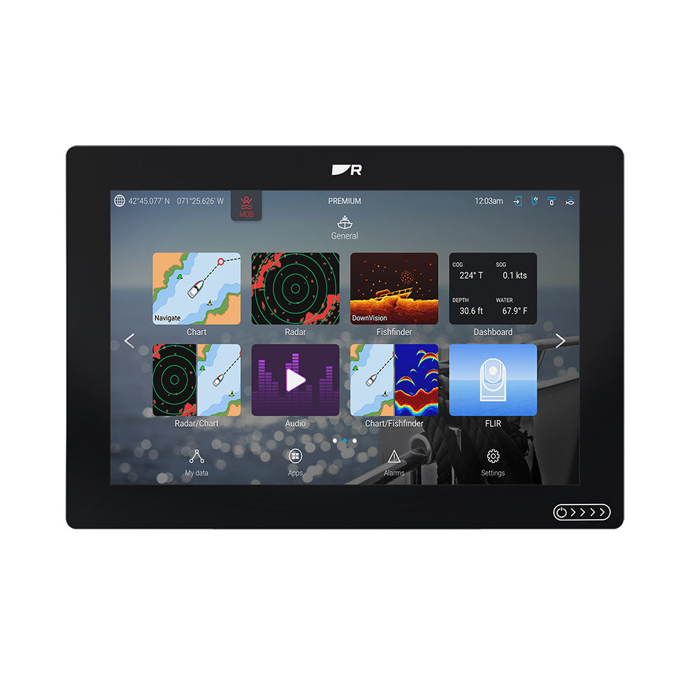 Raymarine Axiom 2 RV 12" Chartplotter/Fishfinder w/RealVision 3D Sonar  Lighthouse North America Chart - No Transducer [E70725-00-102]