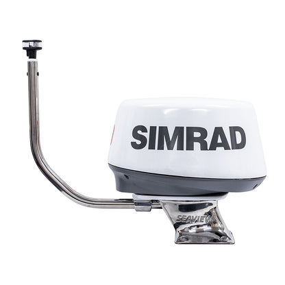 Seaview 5" Stainless Steel Power Mount - 7" x 7" Base - f/Garmin/Raymarine 3G/4G Radar [PMA-5-7LSS]