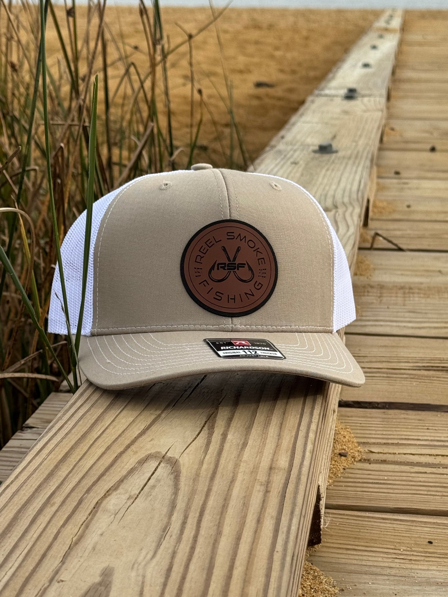 Reel Smoke Fishing Hooks Hat