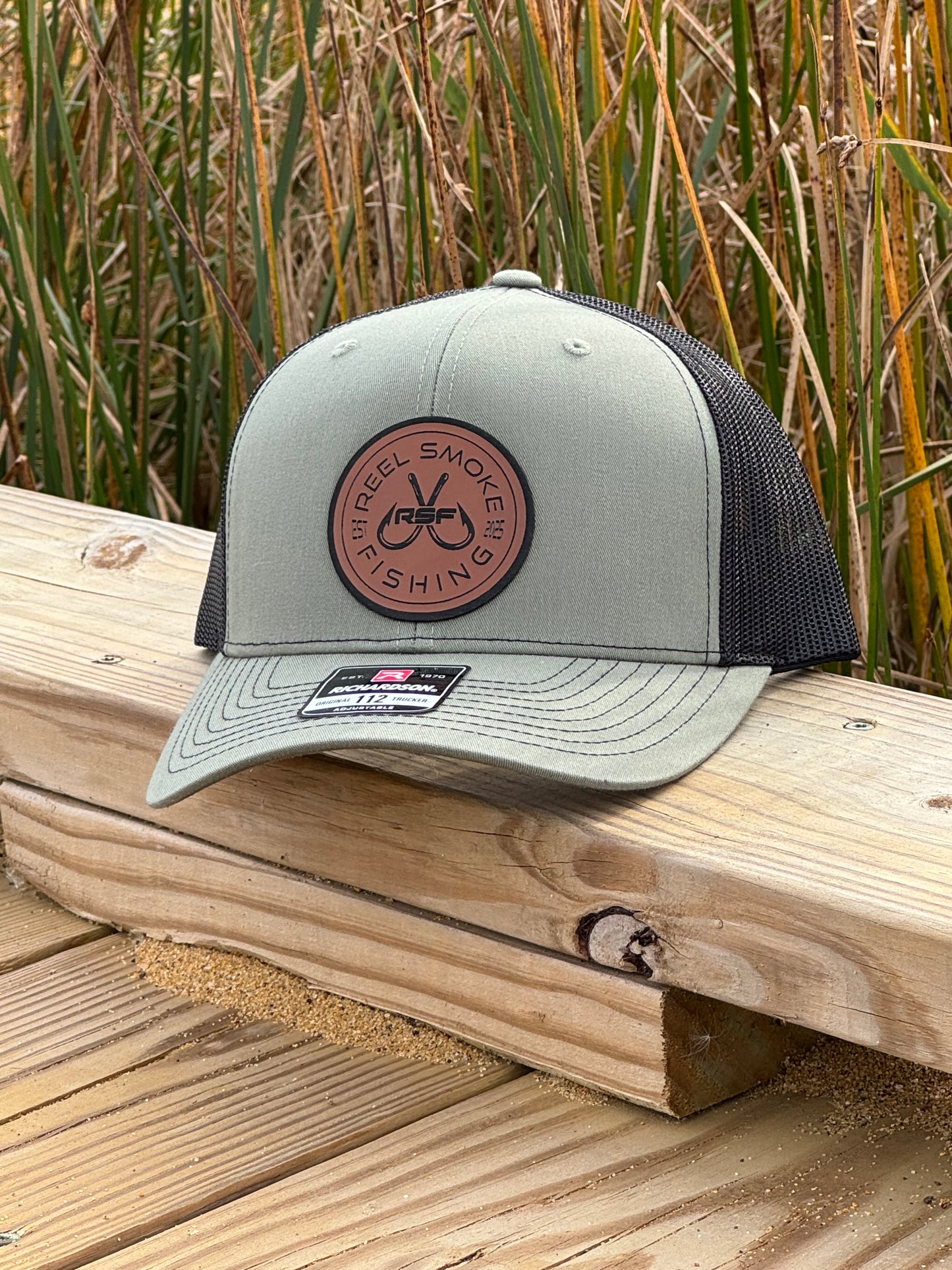 Reel Smoke Fishing Hooks Hat