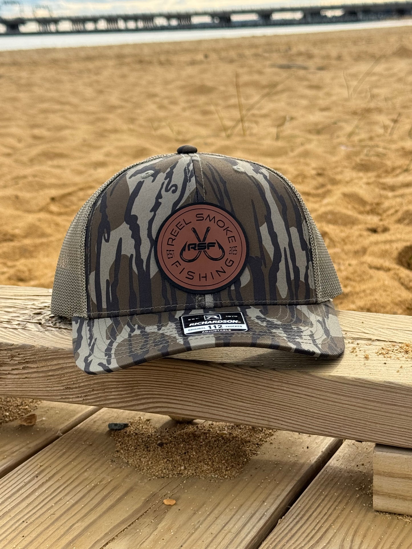 Reel Smoke Fishing Hooks Hat