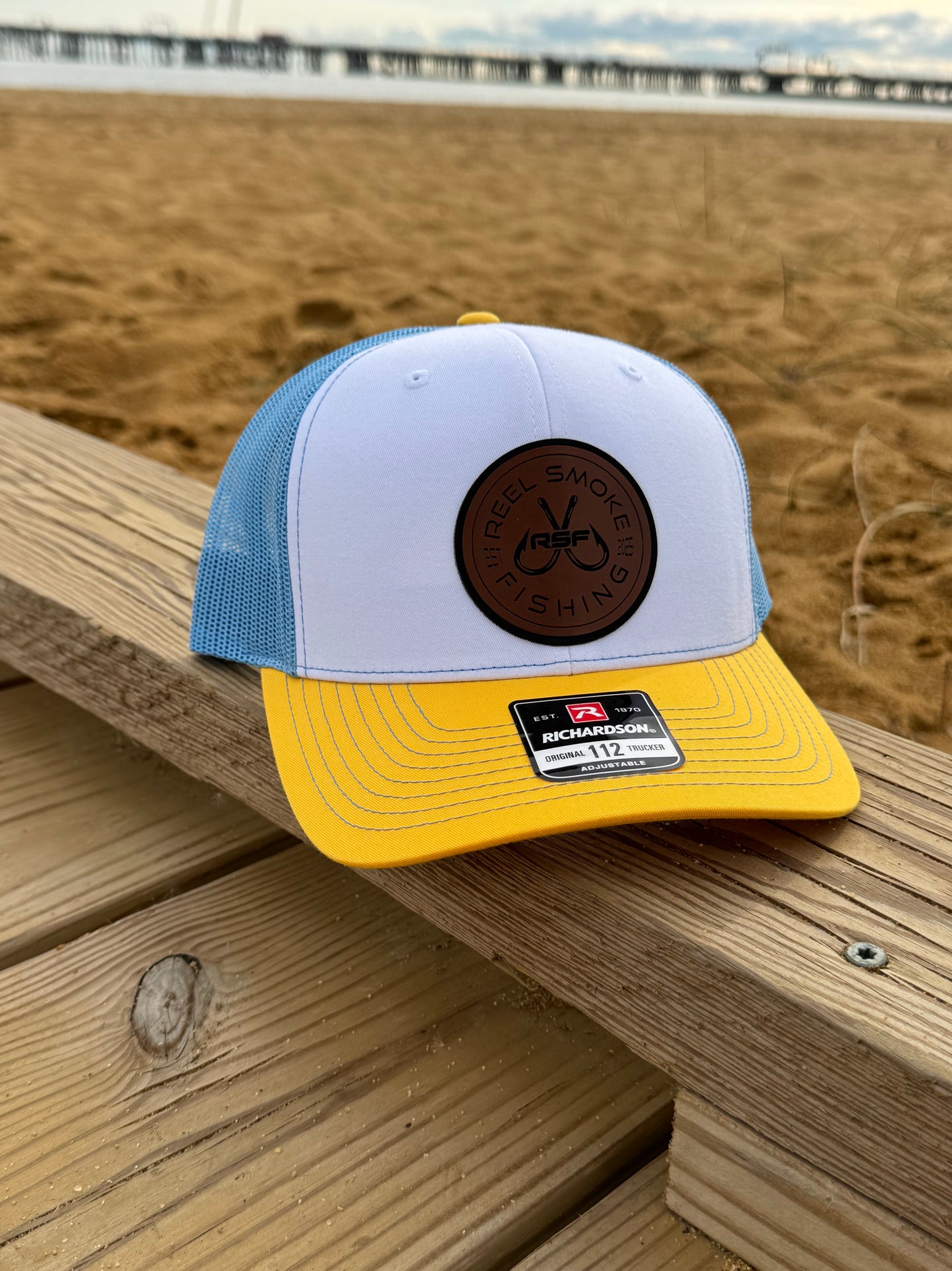 Reel Smoke Fishing Hooks Hat