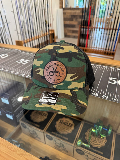 Reel Smoke Fishing Hooks Hat