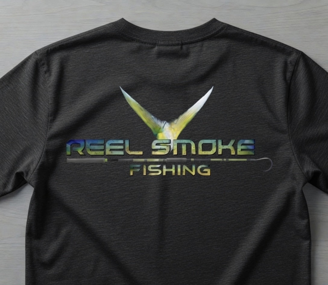 Reel Smoke Fishing Mahi T-Shirt