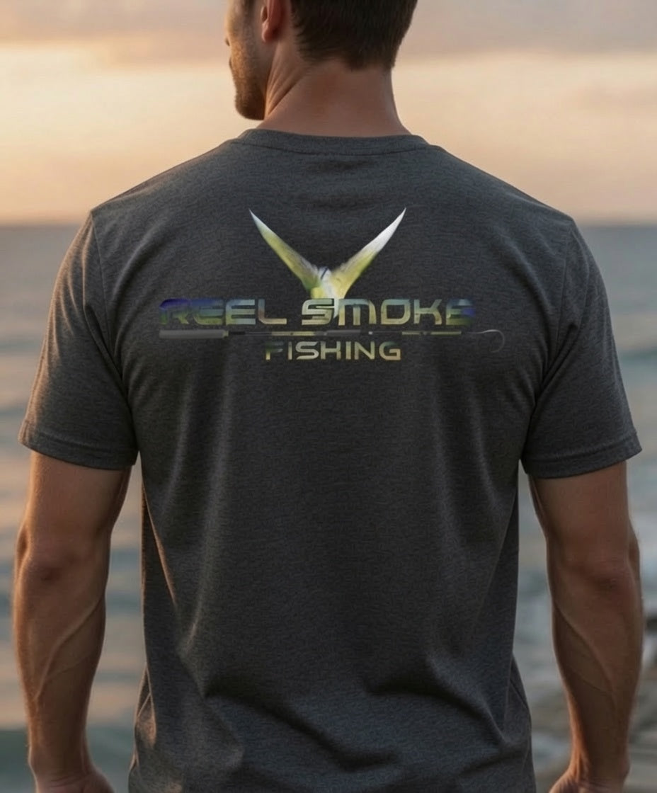 Reel Smoke Fishing Mahi T-Shirt